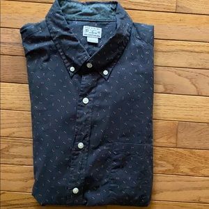 J. crew men’s button down shirt